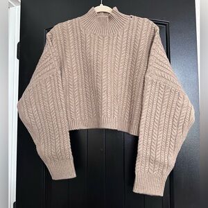 Banana Republic Cowl Neck Sweater - Tan